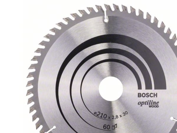 Bosch OPTILINE PYÖRÖRENGAS Ø210X2,8X30MM 60T