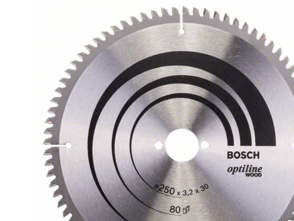 Bosch KAP &amp; GERINGSAVKLINGE 250X3,2X30MM 80 TDR
