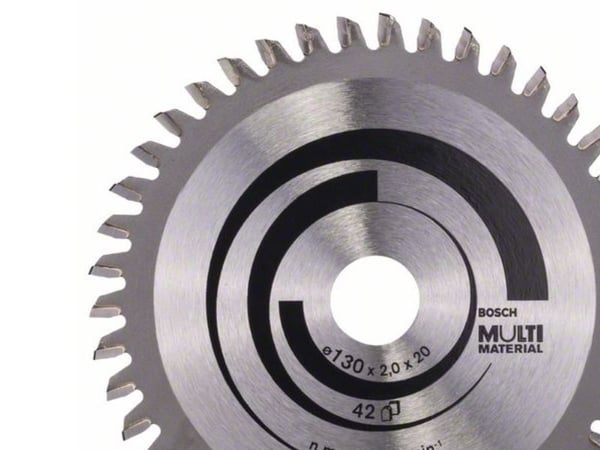 Bosch Multi Material - Sirkelformet sagblad - for multiformål - 130 mm - 42 tenner