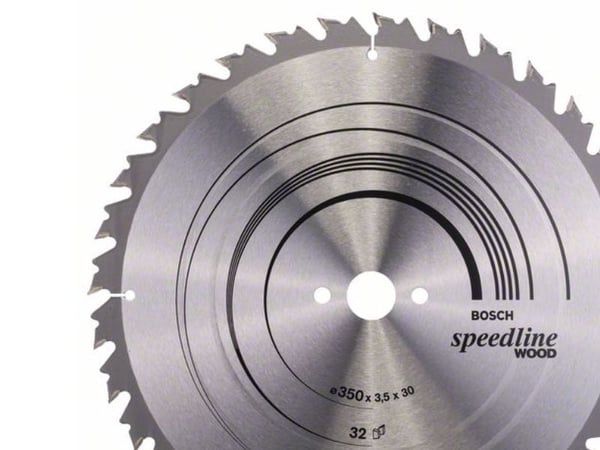 Bosch Speedline Wood - Sirkelformet sagblad - for tre - 350 mm - 32 tenner