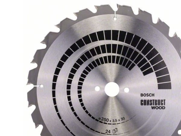Bosch RUNDSAVKLINGE CONST WOOD350X3,5X30MM 24T 24T