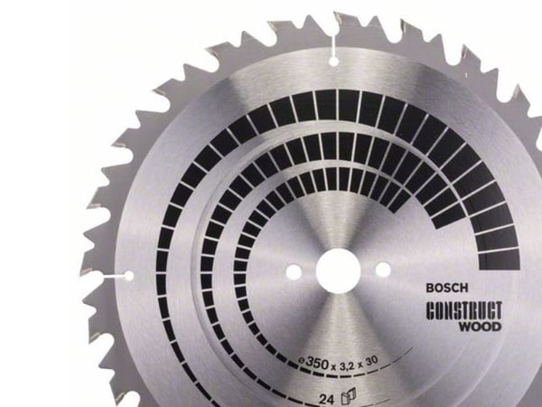 Bosch RUNDSAVKLINGE CONST WOOD350X3,5X30MM 24T 24T
