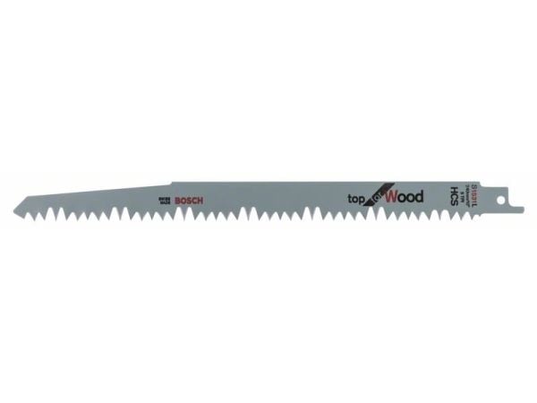 Bosch Top for Wood S 1531 L - Sagblad - for grovt tre, tennved - 2 deler - lengde: 240 mm