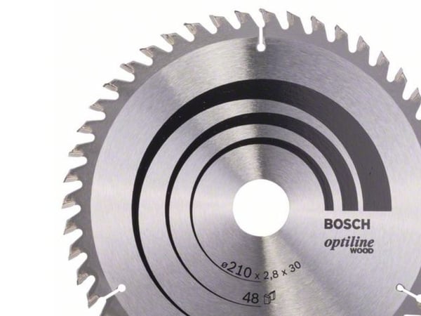 Bosch RUNDSAVKLINGE OPTILINE 210X2,8X30MM 48T 48T