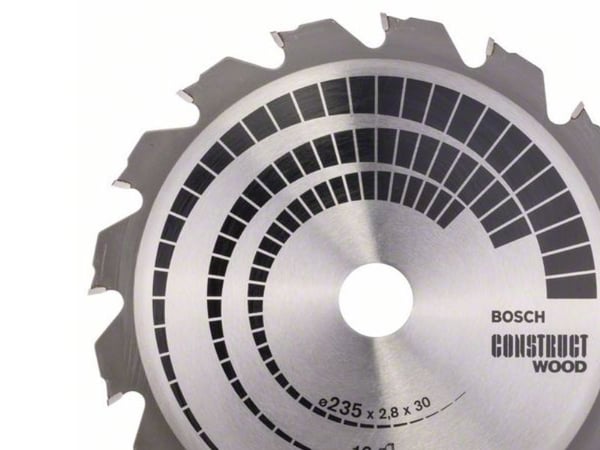 Bosch RUNDSAVKLINGE CONSTRUCT 235X2,8X30MM 16T