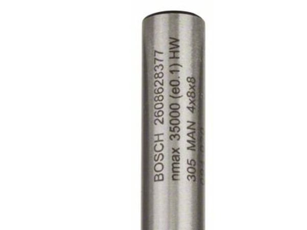 Bosch Standard for Wood - Rutertupp - Straight - 4 mm - lengde: 51 mm