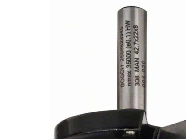Bosch LEIKKURI PYÖREÄ M.LEY HM 8MM Ø12,7 L22 mm