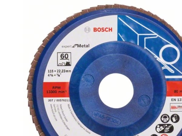 Bosch Expert for Metal X551 - Klaffplate - grovkorn: 40 - 115 mm