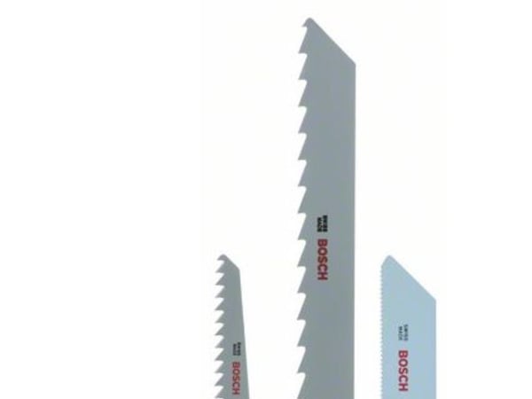 Bosch tilbehør 2609256715 stikksagbladsett S 922 EF, S 644 D, S 1111 K 1 sett