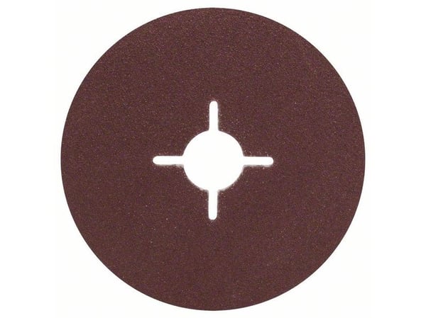 Bosch FIBERSLIBESKIVE 115MM K80 MET U/HUL 5STK FIBERSLIBESKIVE 115MM K80 MET U/HUL 5STK