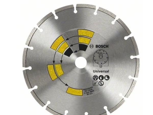 Bosch-tarvikkeet 2609256400 Diamantskæreskive Halkaisija 115 mm 1 stk