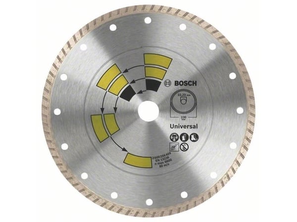 Bosch DIAMANTSKÆRESKIVE 125MM UNIV TURBO TOP