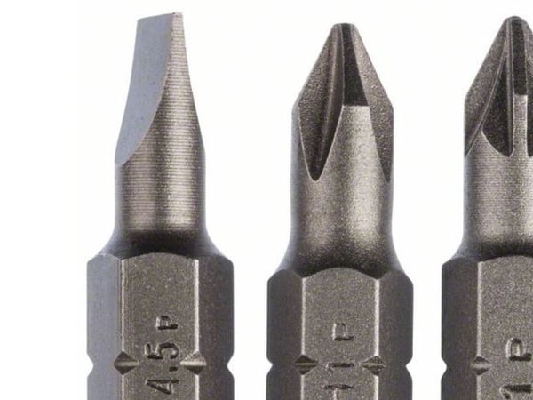Bosch Accessories 2609255973 bitsett 3 deler kryssspor Philips, Pozidriv