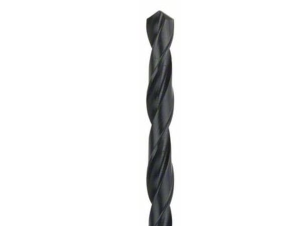 Bosch Accessories 2609255019 HSS spiralbor for metall, 9 mm, total lengde 125 mm, rullet DIN 338, sylindrisk skaft, 1 stk