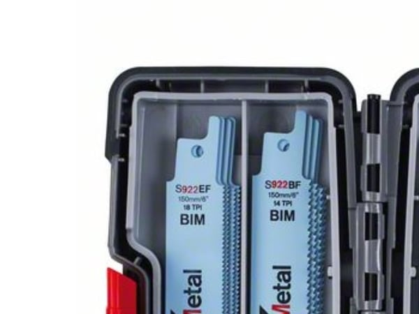 Bosch 2 607 010 902, Puukkosahanterä, Metalli, Puu, Valkoinen, Sininen, 20 kpl