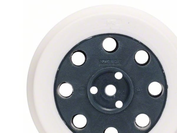 Bosch - Slipepad - 125 mm - rund - grovkorn: hard - for P/N: 06017D4000