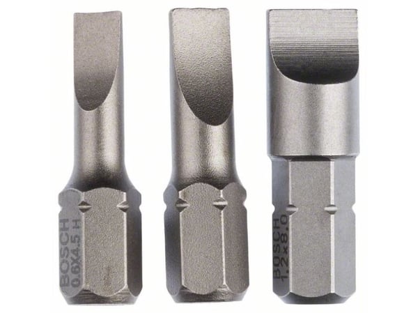 Bosch rak spår-bit 4,5 mm, 5,5 mm, 8 mm extra hård D 6,3 3 st