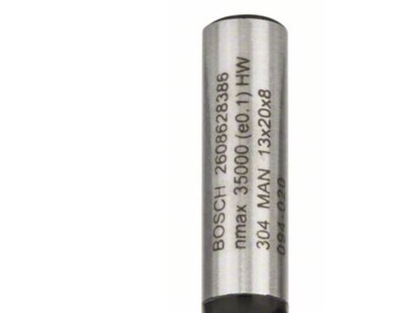 Bosch FRÆSER NOT 2 SKÆR HM 8MM L 20MM B 13