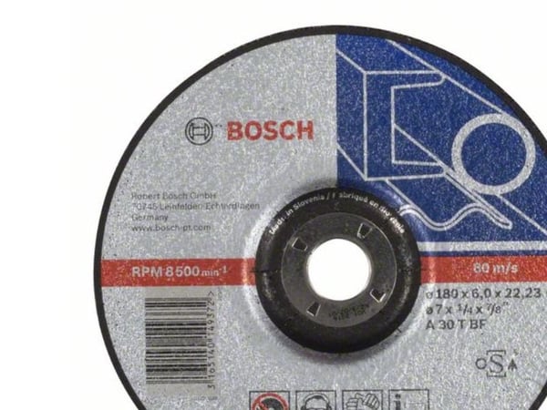 Bosch SLIBER WASHER METALLI Ø180X6MM