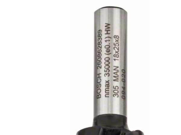 Bosch Router Not 2 Cutter HM 8MM L 25MM W 18