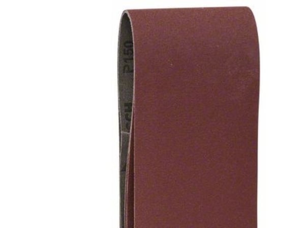 Bosch tillbehör 2609256214 slippapper/ slipband kornstorlek 150 (L x B) 508 x 75 mm, 3 st
