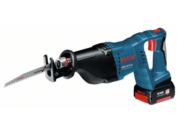 Bosch AKKUBAJONETSAV GSA 18 V-LI SOLO - i papæske med bajonetsavsklinge - *Uden batteri og lader*