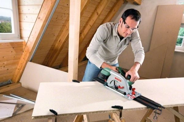 Bosch RUNDSAV PKS 66 AF 1600W M/STYRESKINNE