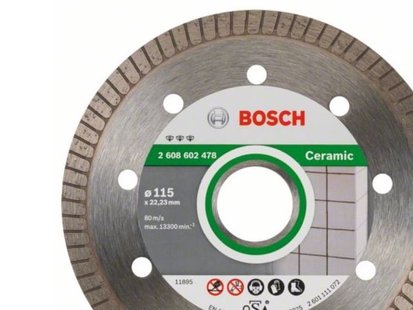 Bosch DIAMANTSKÆRESKIVE FPP GRES 115X22.2MM DIAMANTSKÆRESKIVE FPP GRES 115X22.2MM