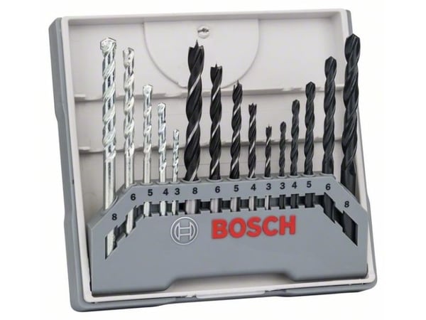 Bosch BORSÆT TRÆ/STEN/MET PRO 15 DELE