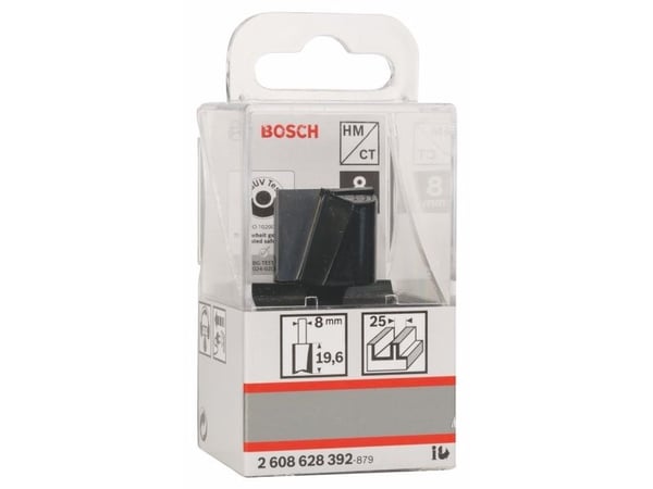 Bosch Router Not 2 Cutter HM 8MM L 20MM W 25