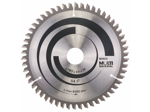 Bosch RUNDSAVKLINGE MULTI 190X2,4X30MM 54 TDR