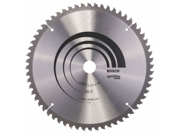 Bosch RUNDSAVKLINGE Ø305X30MM 60T -5GR TRÆ