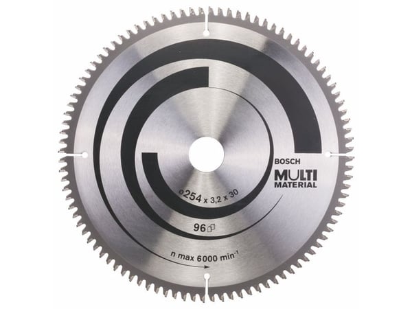Bosch RUNDSAVKLINGE Ø254X30MM 96T -5GR ALU