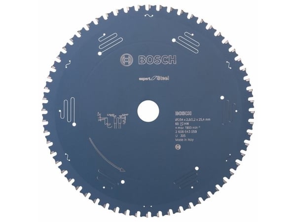 Bosch RUNDSAVKLKLINGE EXP TERÄS 254X25,4MM 60T