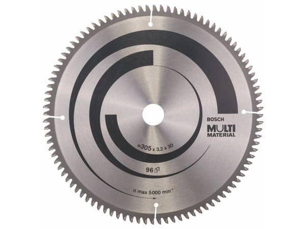Bosch Multi Material - Sirkelformet sagblad - for multiformål - 305 mm - 96 tenner
