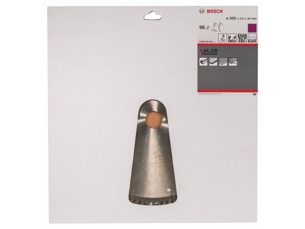 Bosch Multi Material - Sirkelformet sagblad - for multiformål - 305 mm - 96 tenner
