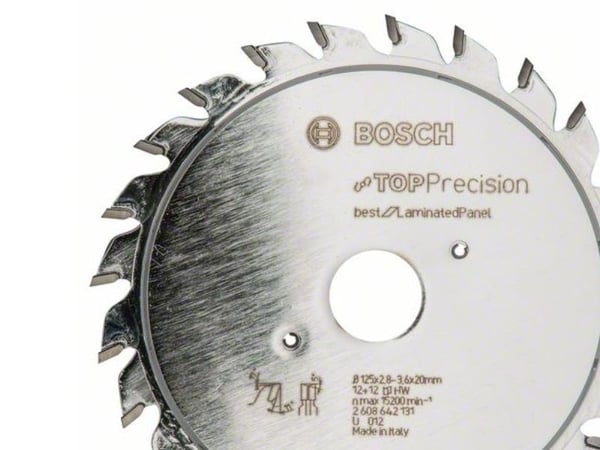 Bosch RUNDSAVKLINGE BEST LAM 125X3.2X20MM 24T