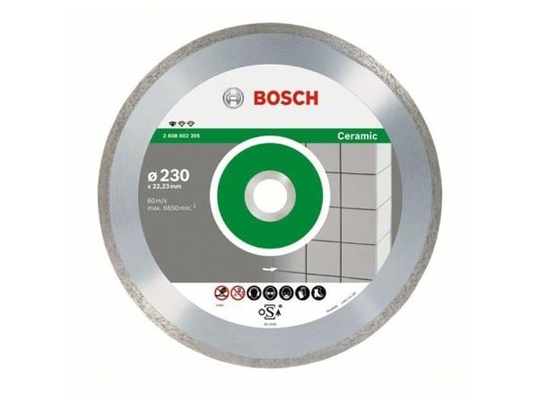Bosch Standard - Diamantskjæreplate - for keramisk - 110 mm