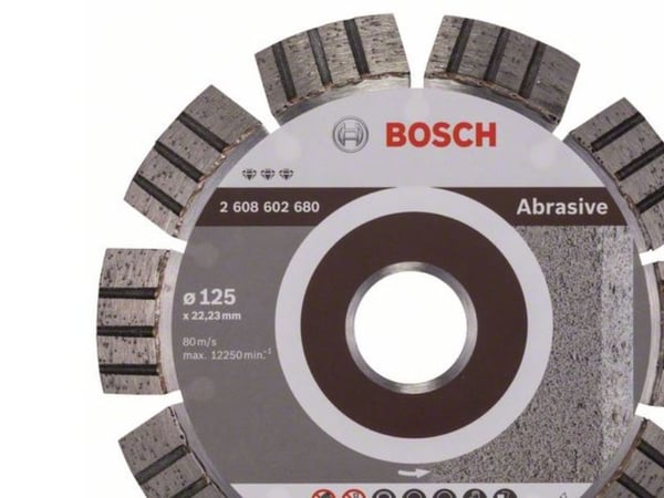 Bosch DIAMANTSKIVE 125MM BEST ABRASIVE