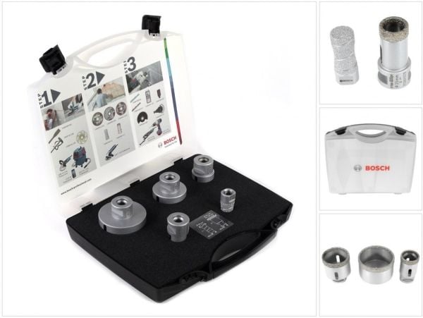Bosch DIAMANTHÅLSATS 5 delar 25-68MM DRYSPEED