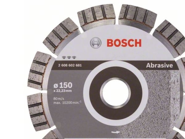 Bosch DIAMANTSKIVE 150MM BEST ABRASIVE