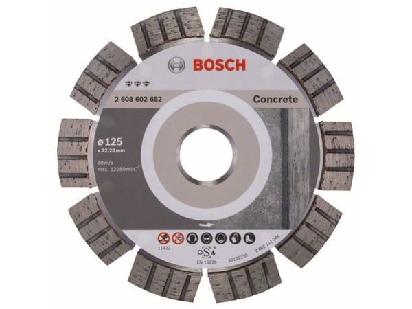 Bosch DIAMANTSKIVE 125MM BEST BETON