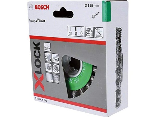 Bosch SHEAR BRUSH XL STAINLESS STEEL 0,5X115MM