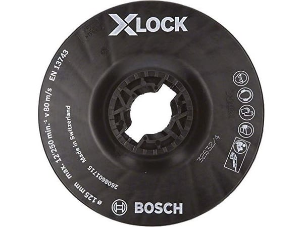 Bosch BAGSKIVE PLAST X-LOCK MEDIUM 125MM