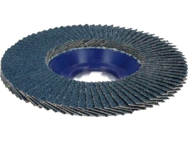 Bosch Best for Metal X571 - Klaffplate - for metall, rustfritt stål - 125 mm - X-LOCK - M14 - rund - grovkorn: 40