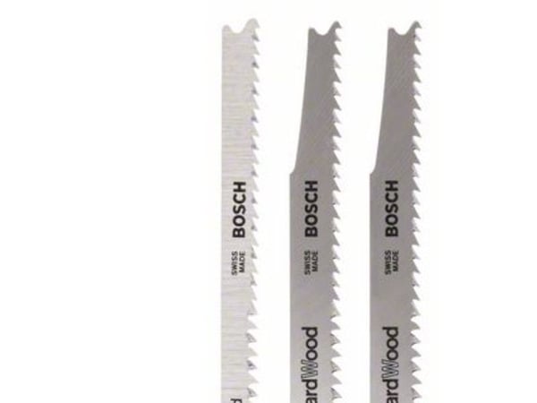 Bosch tilbehør 2609256A13 stikksagbladsett 3 stk, enkel tapp 3 stk