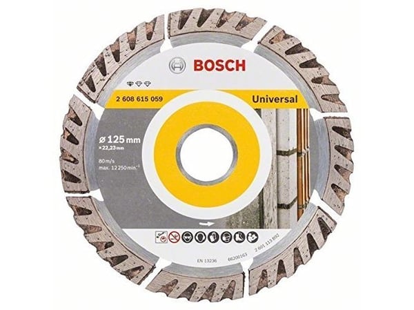 Bosch DIAMANTSKIVE STD UNIVERSAL 125X22,23mm