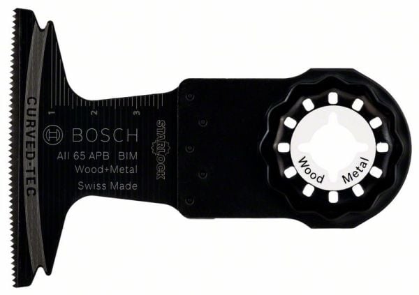 Bosch Accessories 2609256985 AIZ 65 BB bimetall dykkesagblad 65 mm 1 stk