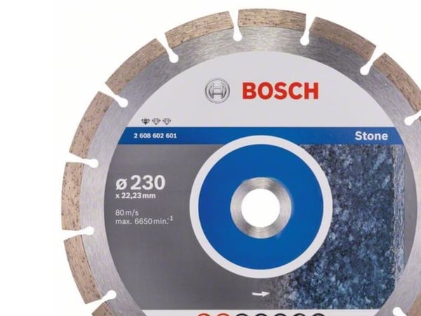 Bosch Standard for Stone diamantkappeskive 230 mm 22,23 mm hull 2608602601