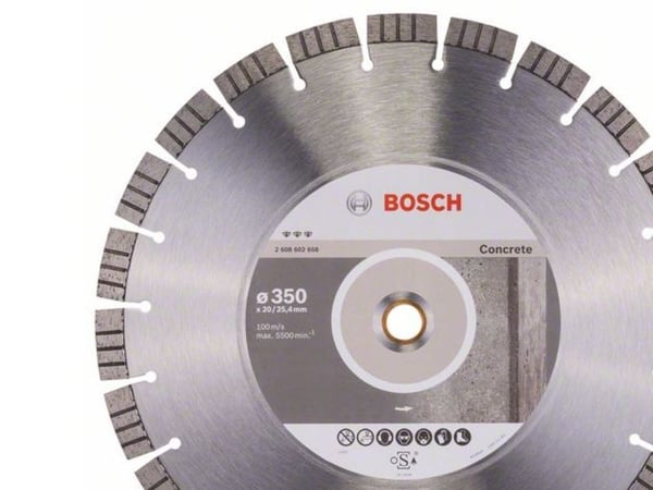 Bosch DIAMANTSKIVE 350X25,4MM PARAS BETONI